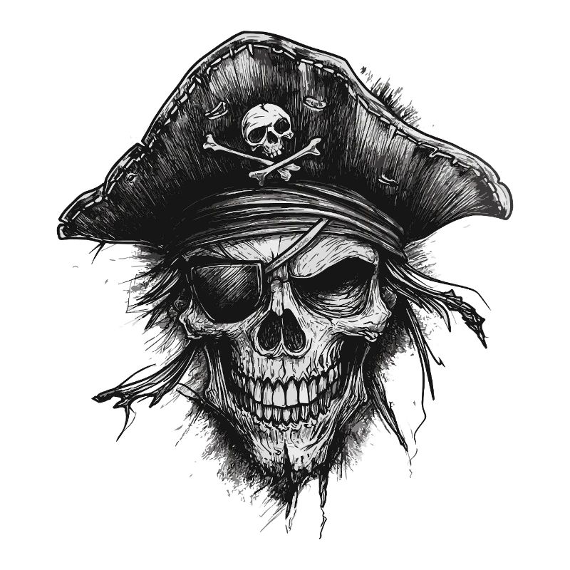 Crâne de pirate
