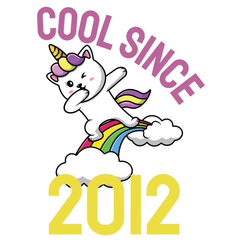 Cool seit 2012 Dabbing Katze 10. Geburtstag