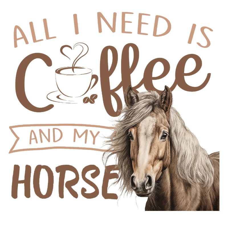 tout ce dont j’ai besoin, c’est du café et mon cheval