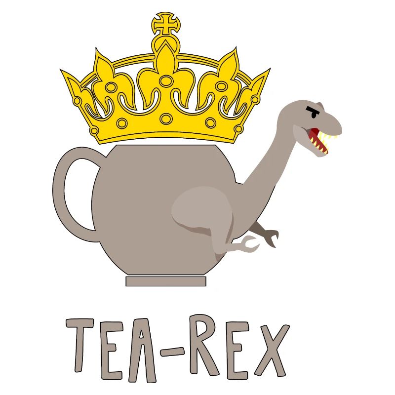 Tea-Rex - T-Rex jeu de mots bestial fun4m3