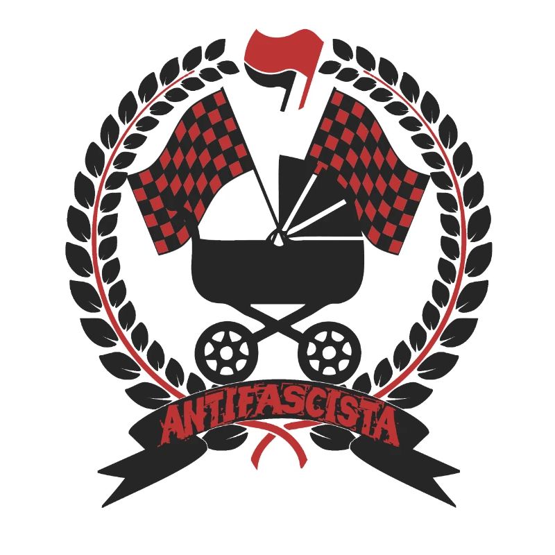Poussette bébé Antifa