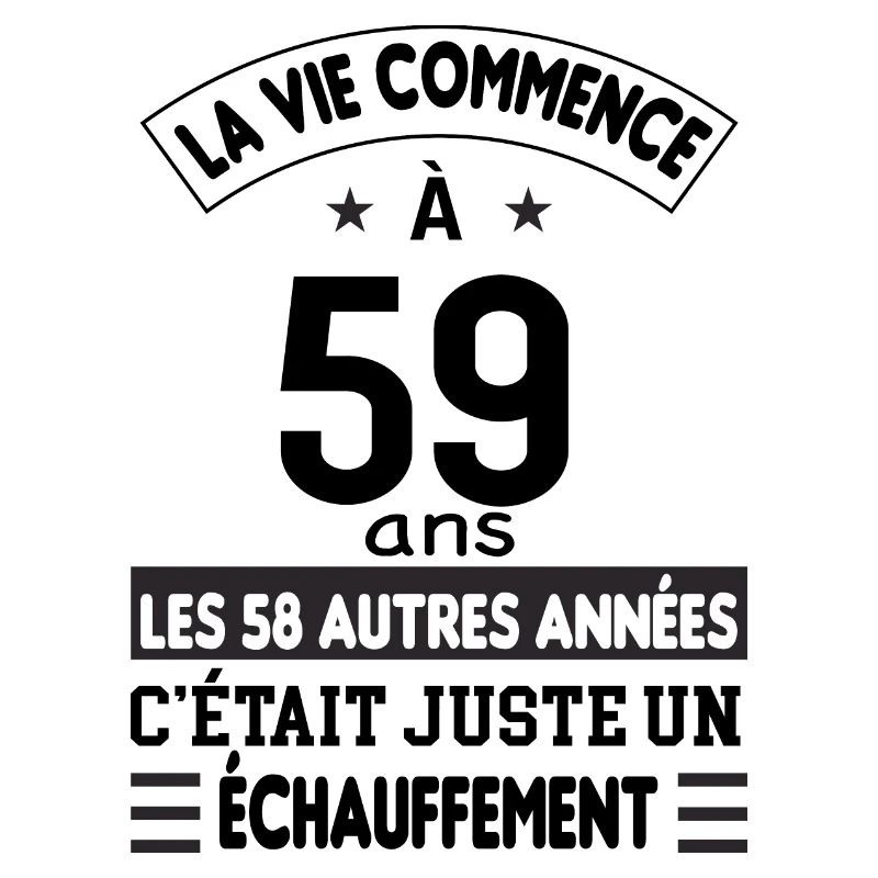 La vie commence à 59ans
