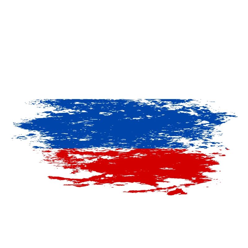 Drapeau russe utilisé