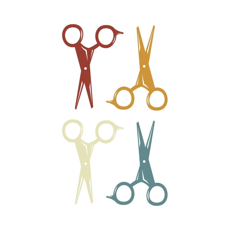 Coiffeur & coiffeuse, crésons de ciseaux