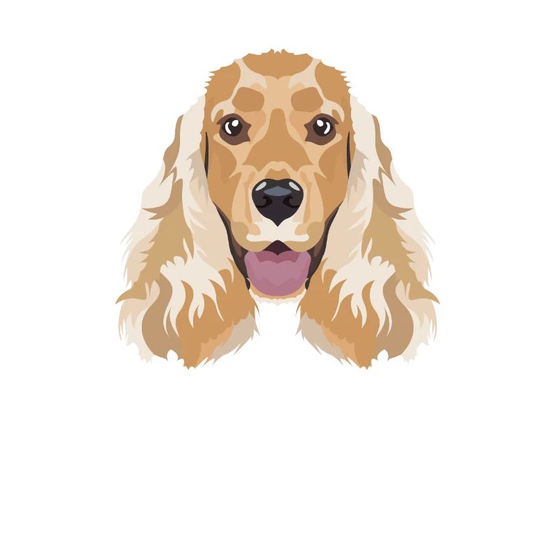 Cocker anglais souriant Spaniel