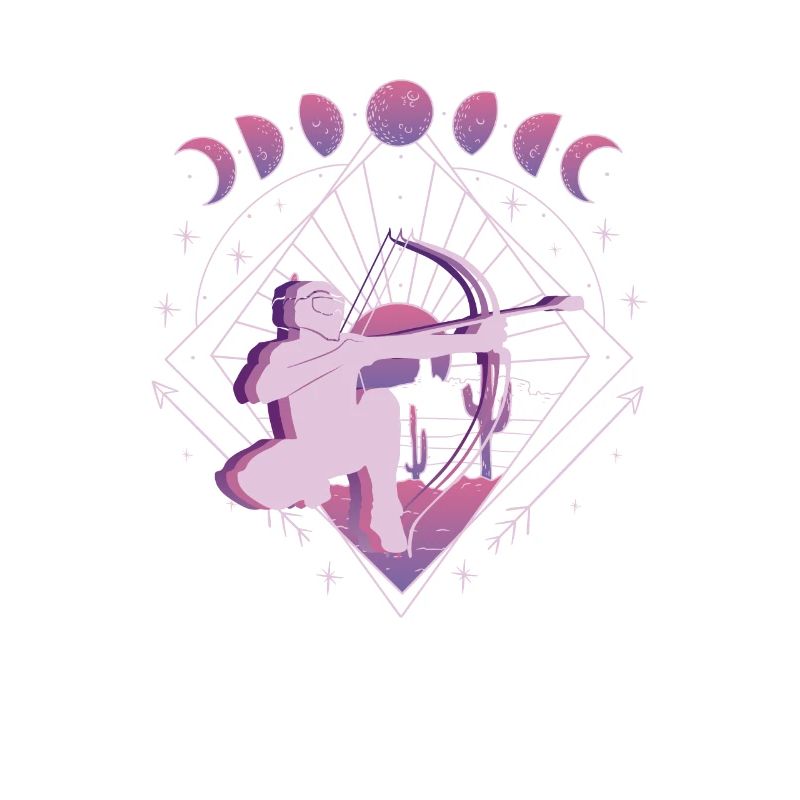 Balise fléchée Vaporwave Space