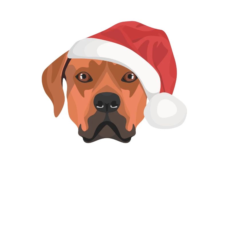 Rhodesian Ridgeback Joyeux Noël