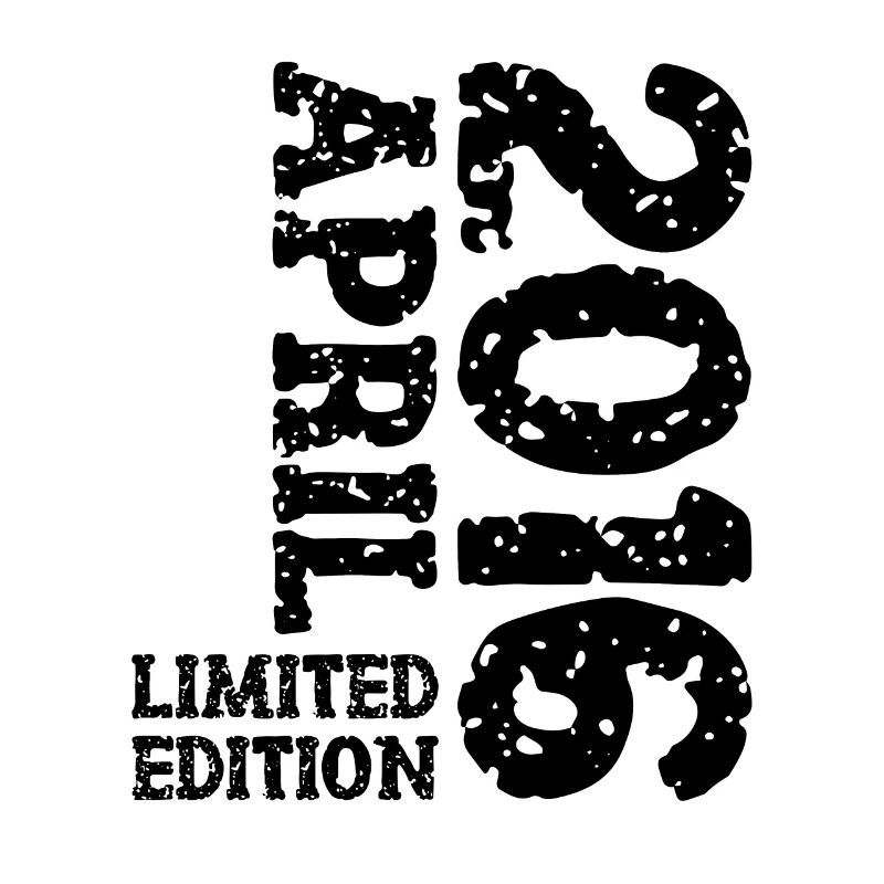 2016 April Limited Edition Geburtstag Geschenk