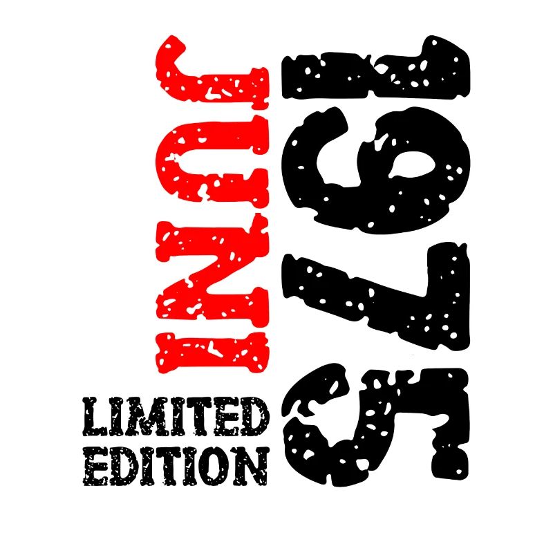 1975 Juni Limited Edition Geburtstag Geschenk