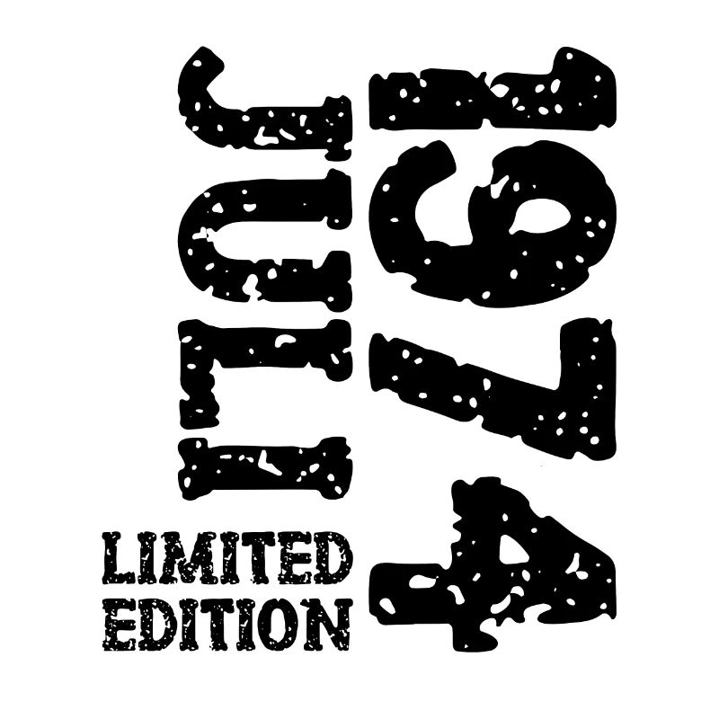 1974 Juli Limited Edition Geburtstag Geschenk
