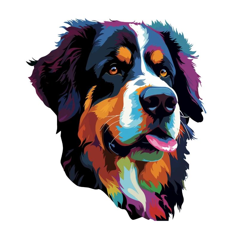 Berner Sennenhund Bunt