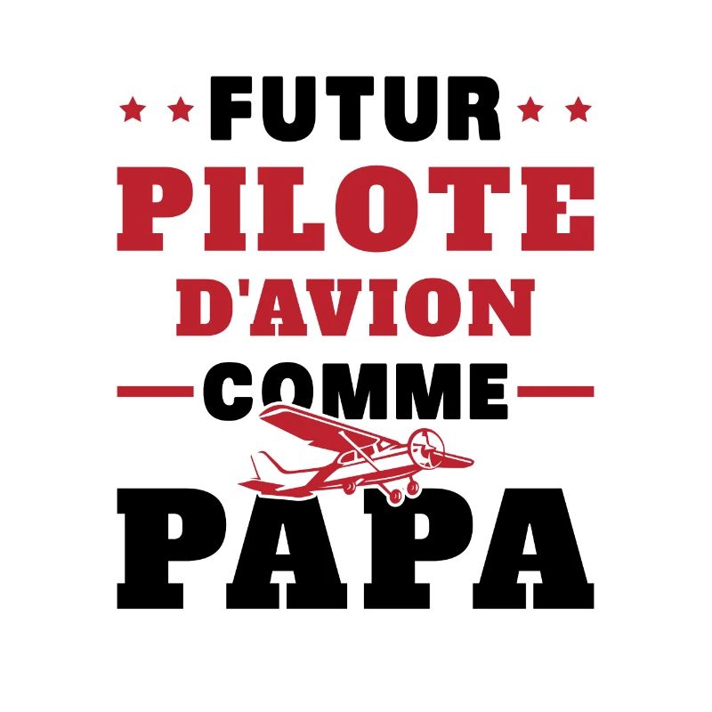 Futur Pilote d'avion comme Papa