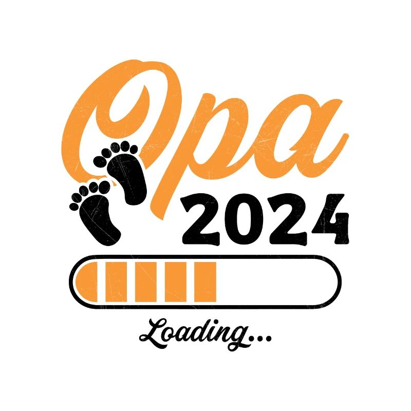 Werdender Opa 2024 Opa loading Geschenk Männer