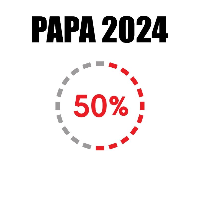 Papa 2024 Loading Vaterschaft Vater Werden Dad