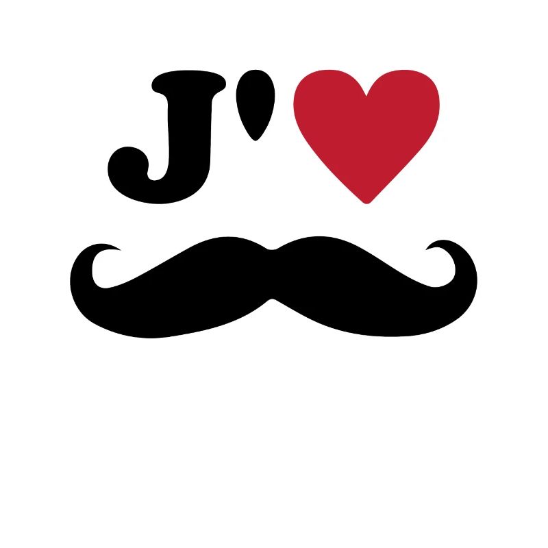 Ich liebe Schnurrbart, Valentinstag, Ehemann, Vater, Liebe