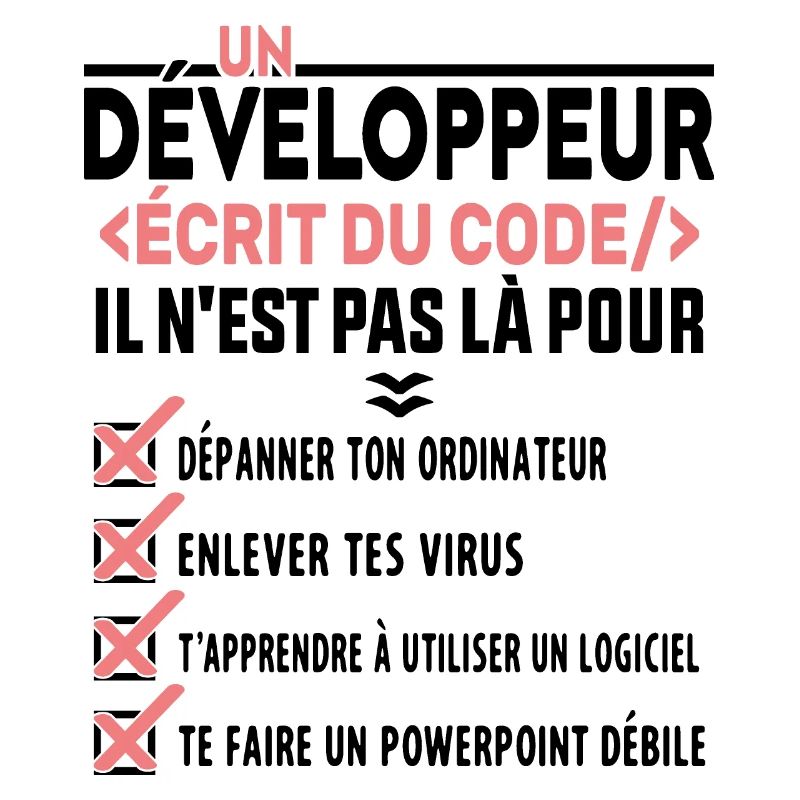 Un Développeur Écrit du Code Cadeau