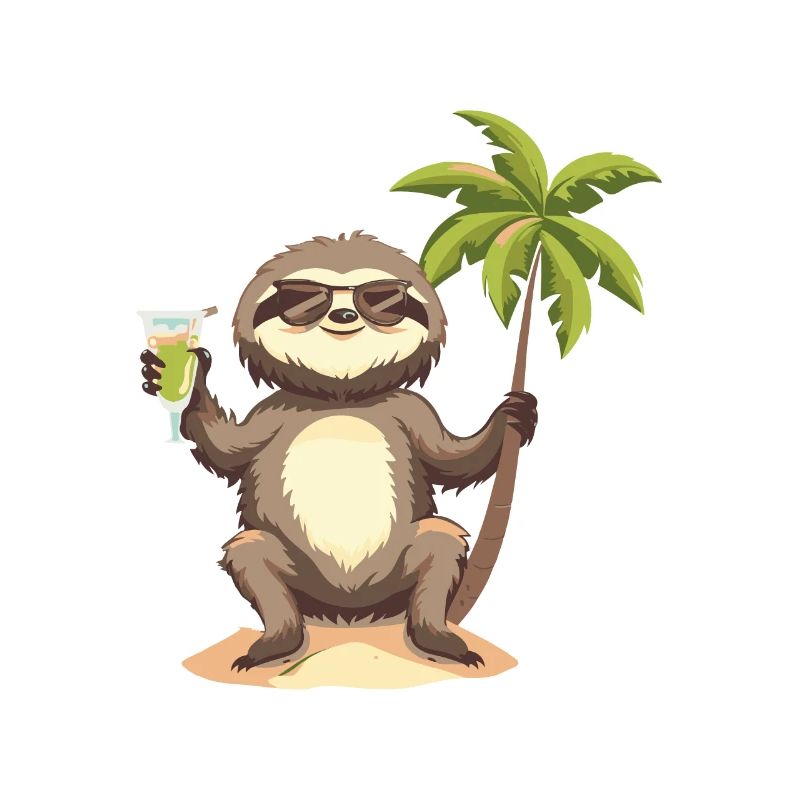 Sloth Summer Vacation