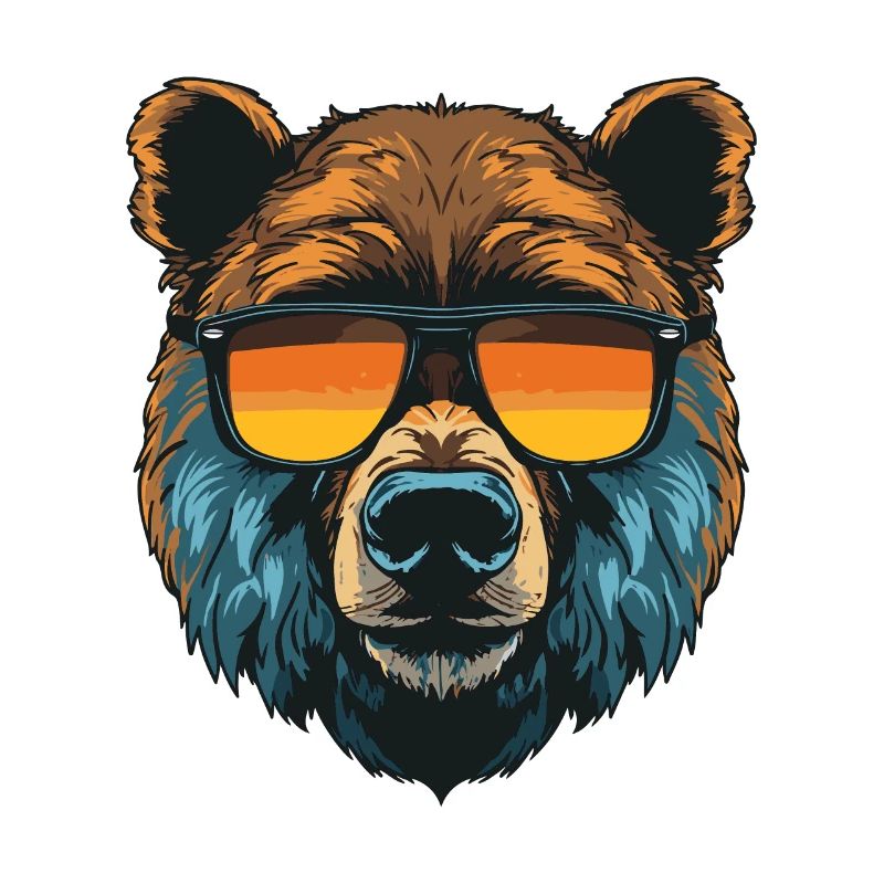 Tête d’ours cool