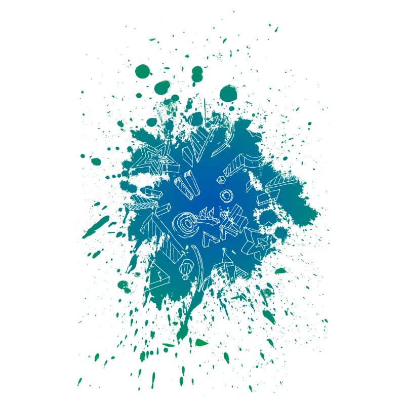 Couleur Bleu Splash