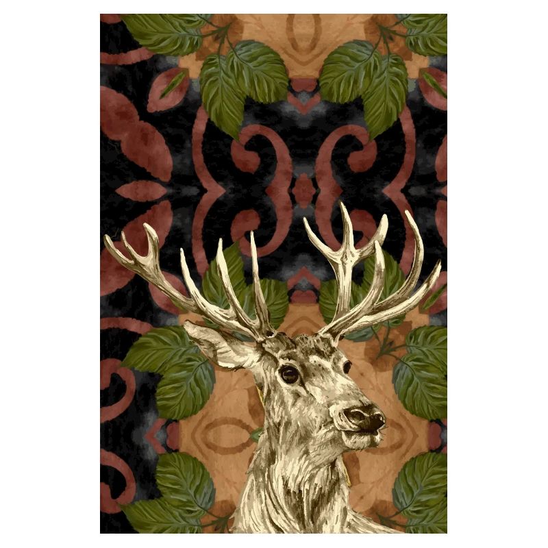 Cerf roi de la forêt
