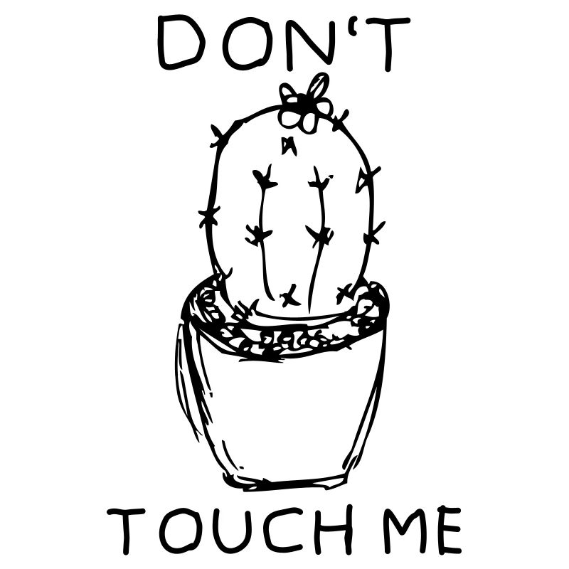 Do not touch me! Spiny cactus