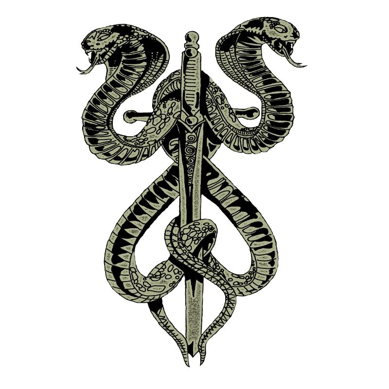 Épée de serpent Gothique Mode Fun Fun