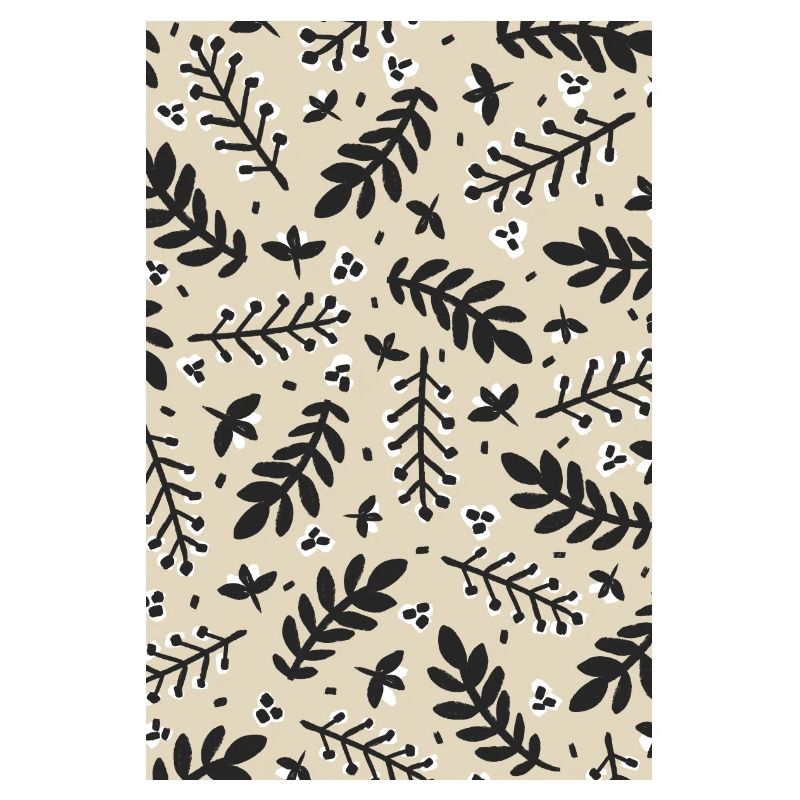 Floral Beige Pattern