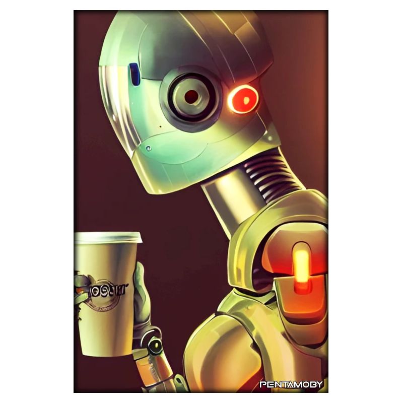 Robot Coffee Future Science Machine