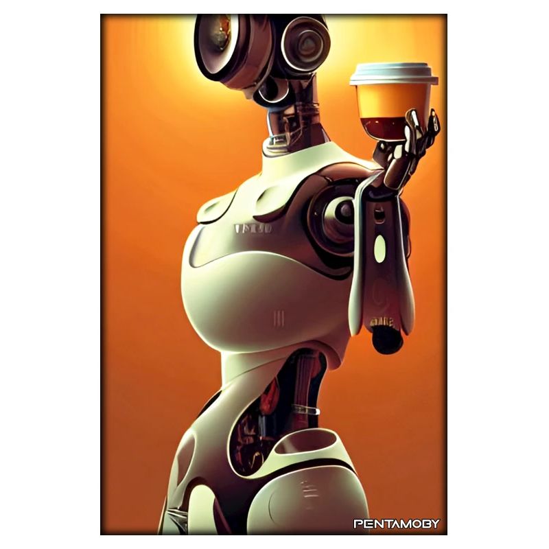 Robot Coffee Future Science Machine