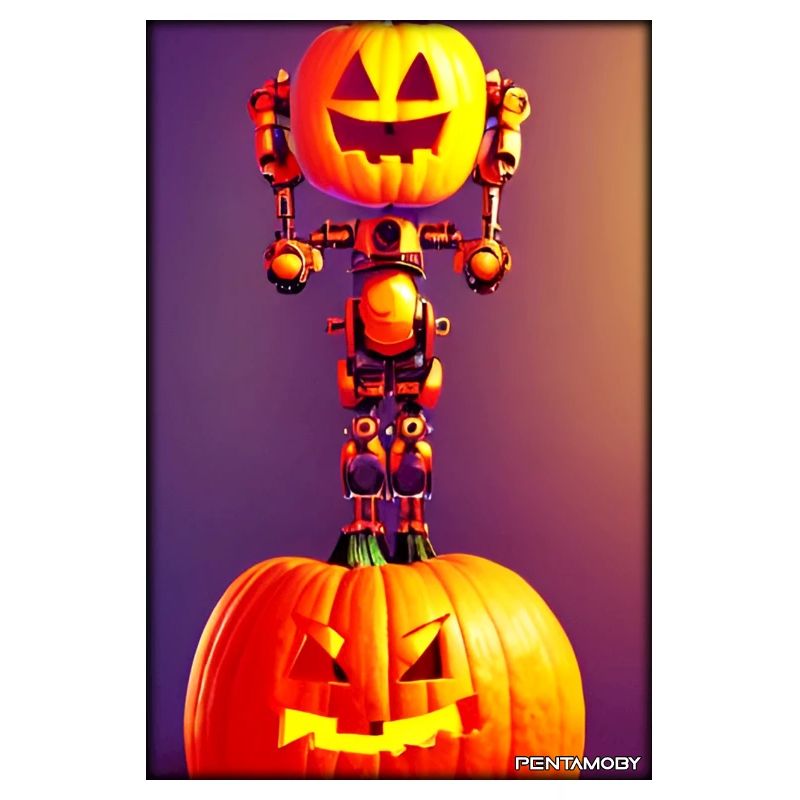 Robots Halloween Future Technology Science