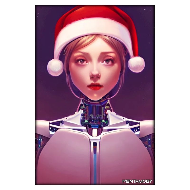 Robots Christmas Future Technology Science