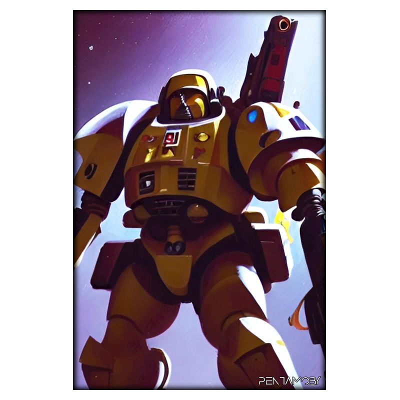 Kampfbot Robot Super Soldier Machine Warrior