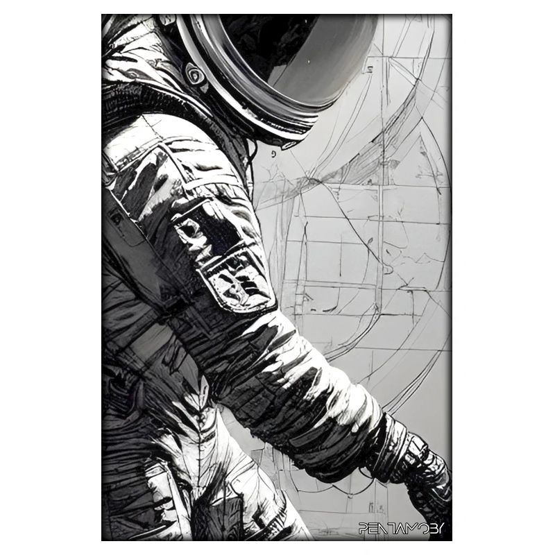 Astronaut Future Sci-Fi Technology