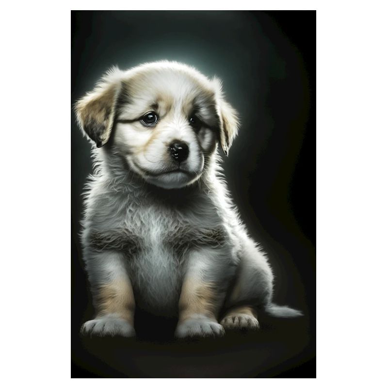 Chiot blanc