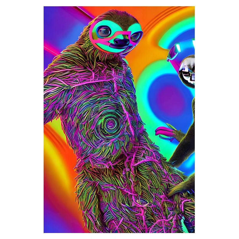 Psychedelic Sloth 2