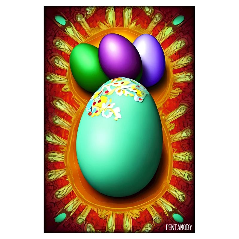 Easter Egg Easter Colorful Eggs Holiday