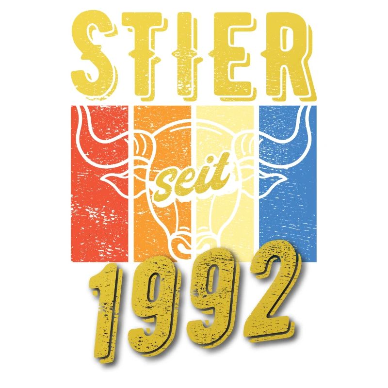 Stier 1992 Geburtstag Sternzeichen Geschenkidee