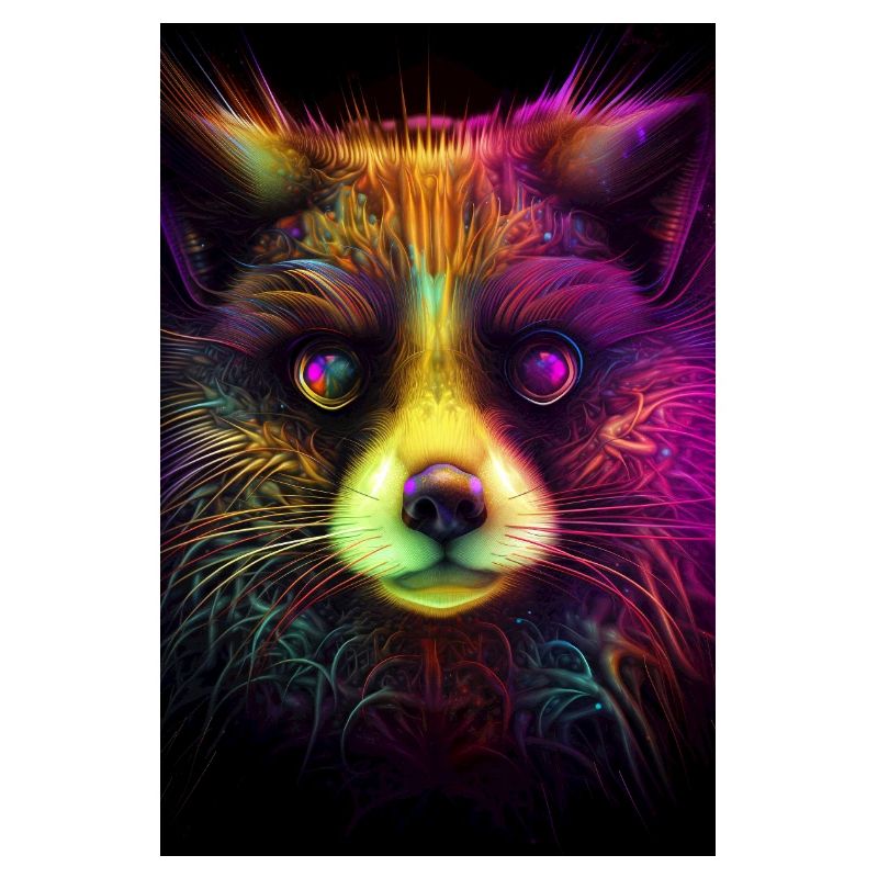 Waschbär in der 5. Dimension