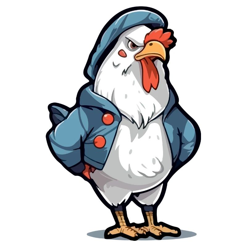 Bobby the grumpy rooster