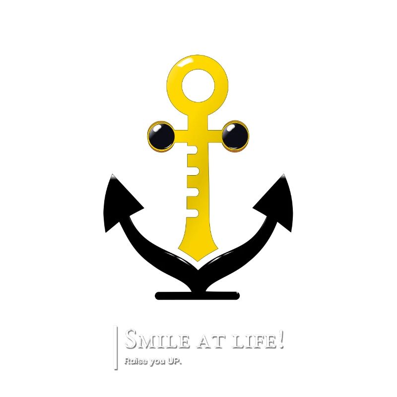 Smiling anchor, humor, personal development