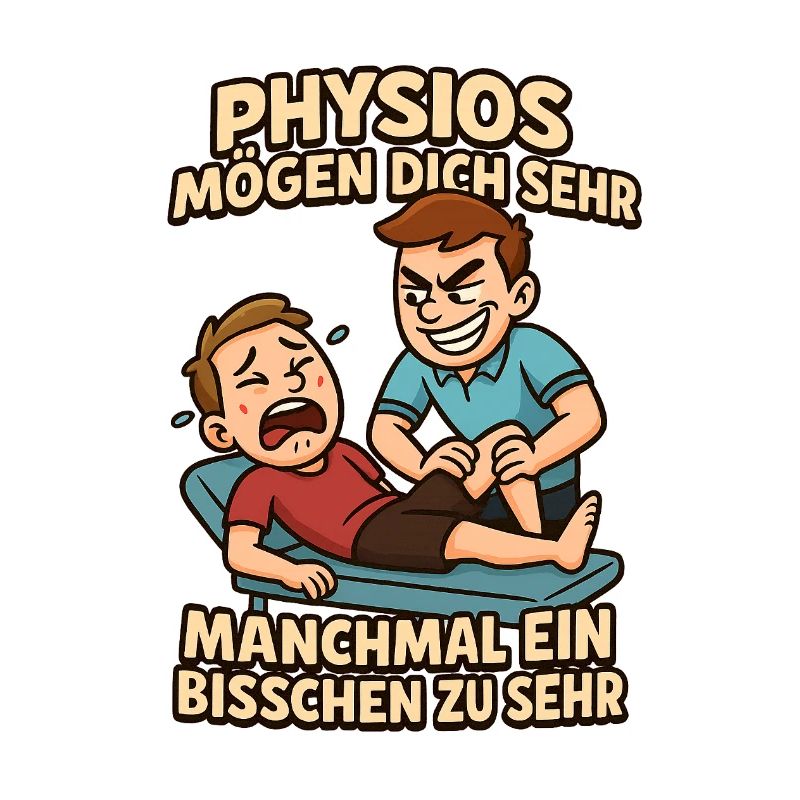 Physios mögen dich sehr Physio Spruch