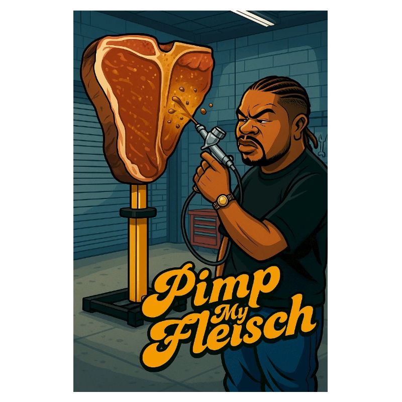 Pimp My Fleisch (BBQ-Shirt)