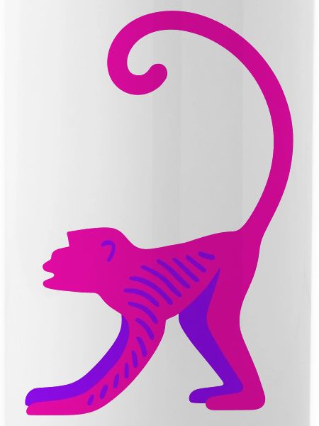 Neon Pink Monkey