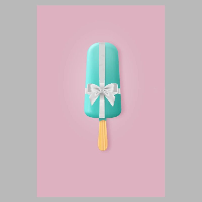 Popsicles with bow – Sweet gift