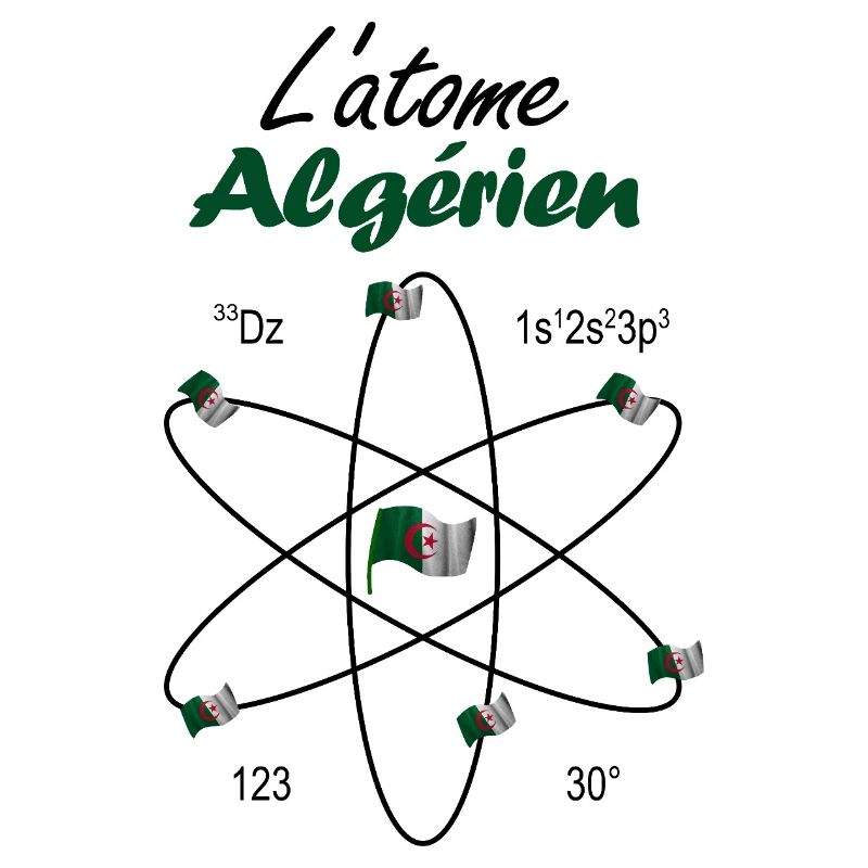 One Two Three Viva L'Algerie Drapeau et Fierté