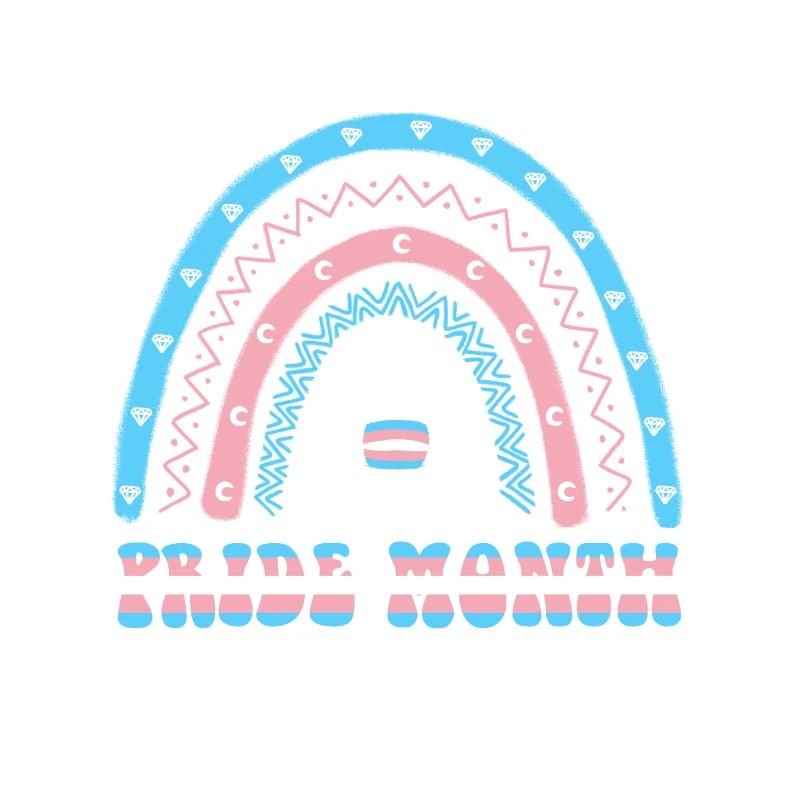 Boho Rainbow Happy Pride Mois Transgenre