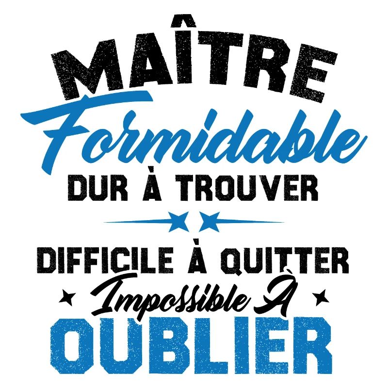 Maître Formidable Idée Cadeau Maître D'école