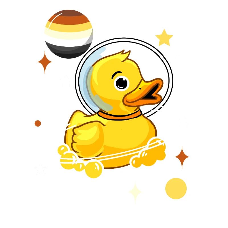 Ducks Astronaut Gay Bear Pride
