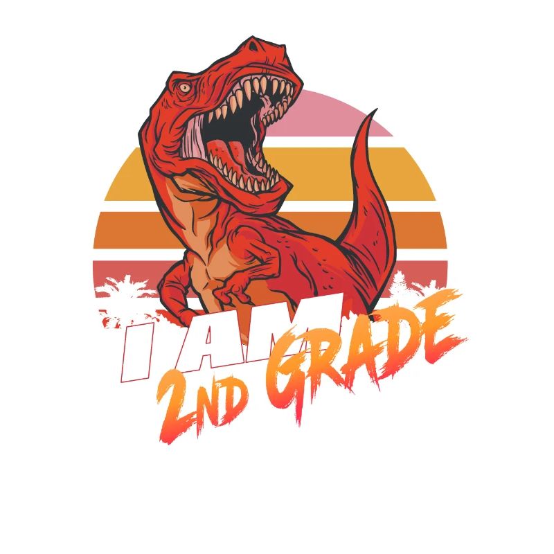 Finally 2nd Grade, Second Grader - T-REX
