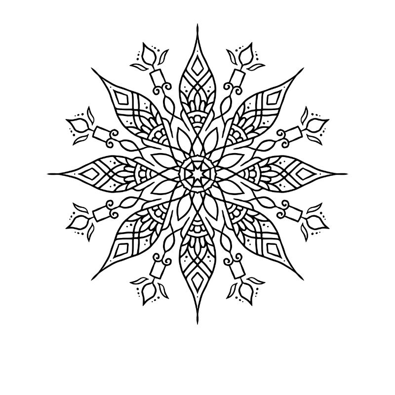 Fleurs Mandala